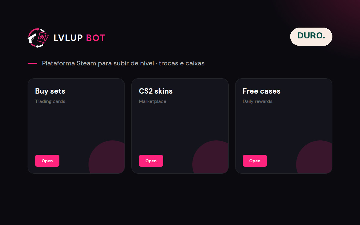 Website LvlUpBot
